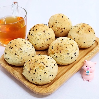 Bột trộn sẵn bánh mì mè đen Cona Hàn Quốc