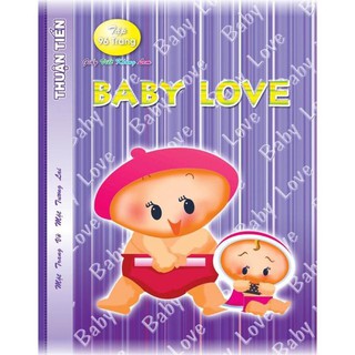 Tập Baby Love 96 trang 4 ô ly. Định lượng 100gms