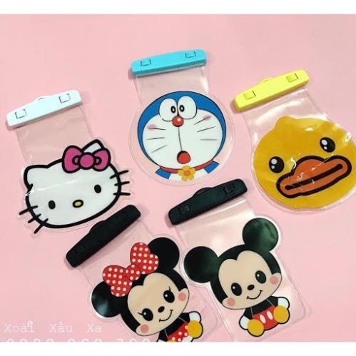 TÚI ĐIỆN THOẠI CHỐNG NƯỚC HÌNH THÚ SIÊU BỀN VỪA VỚI TẤT CẢ CÁC LOẠI ĐIỆN THOẠI CÓ NẮP GÀI + DÂY ĐEO