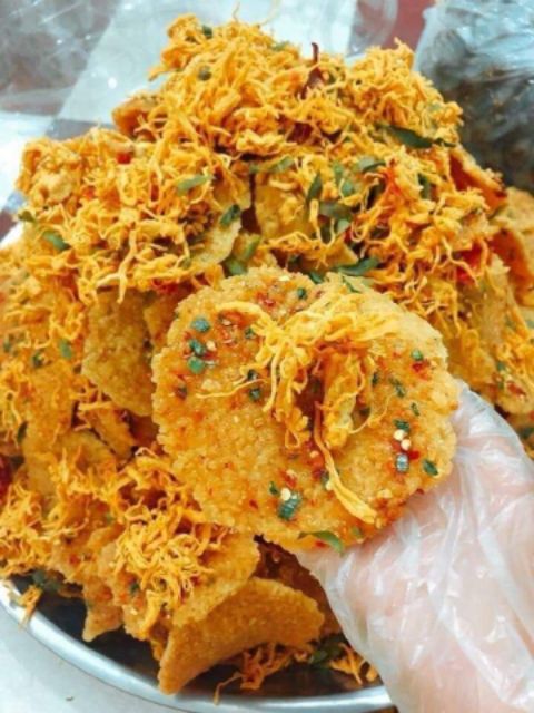 Sỉ=lẻ 🍚🍚 cơm cháy mix khô gà 🍚 🍚 300gr