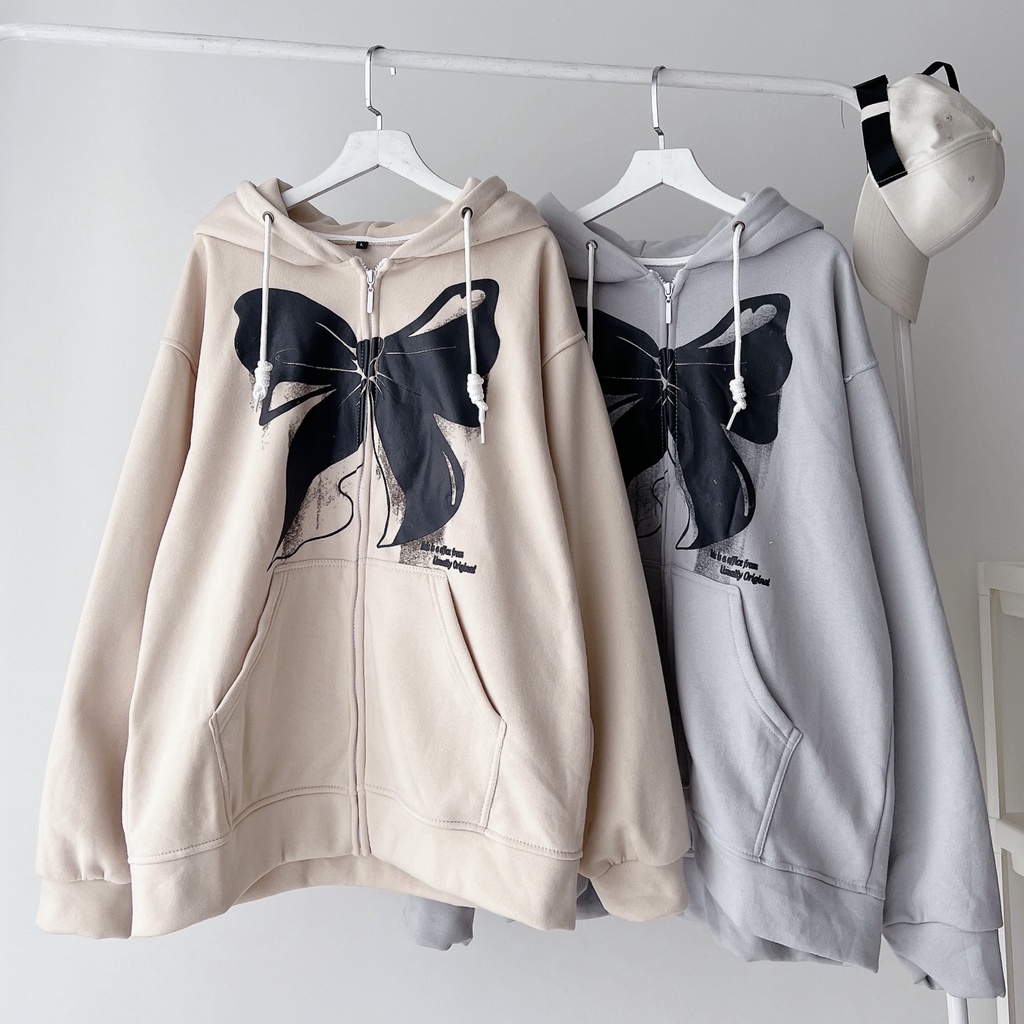 Áo khoác nỉ bướm ( ảnh chụp tại shop)