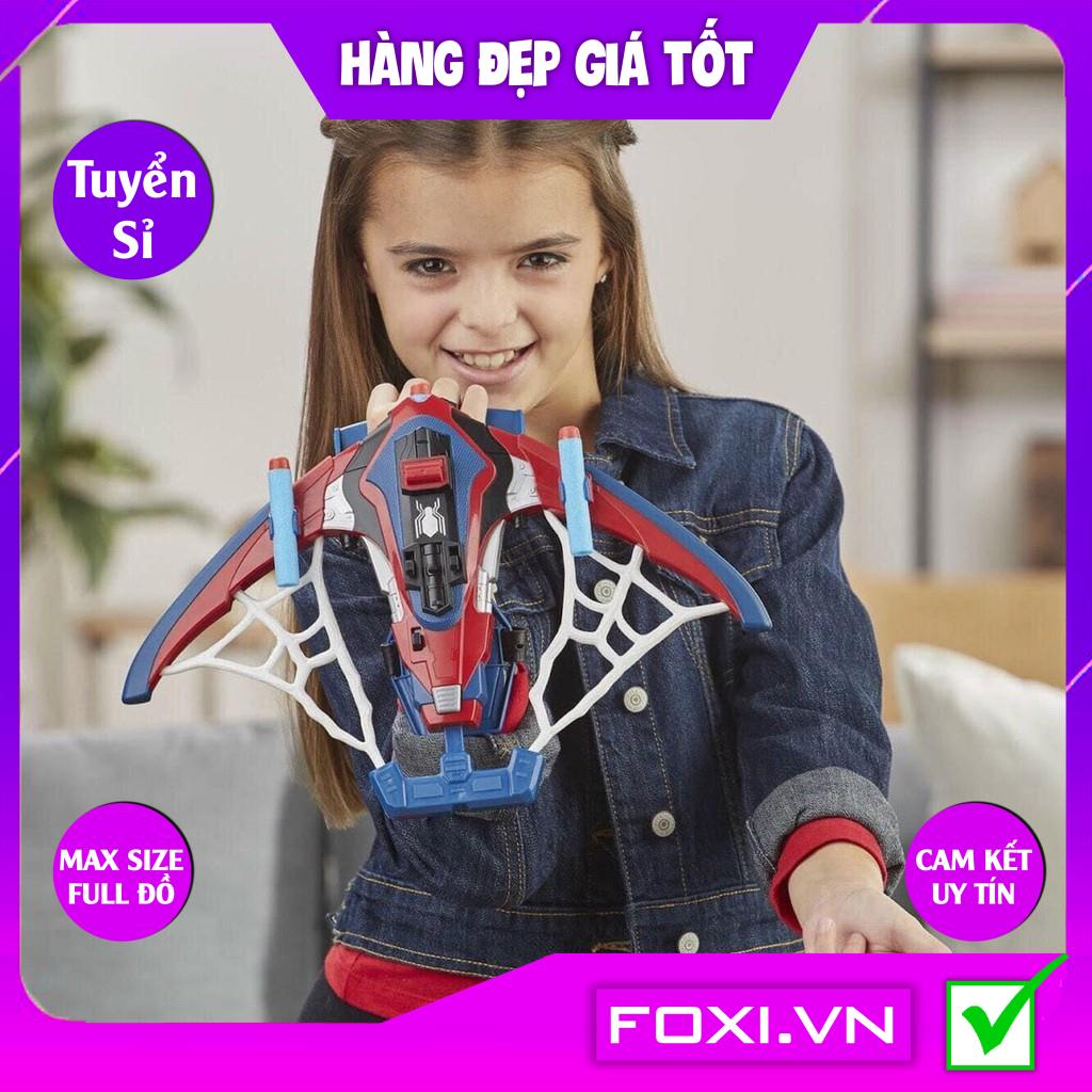 Bộ đồ chơi nỏ đeo cung tên siêu anh hùng người nhện-hàng Việt Nam xuất khẩu cao cấp-Thương hiệu Hasbro
