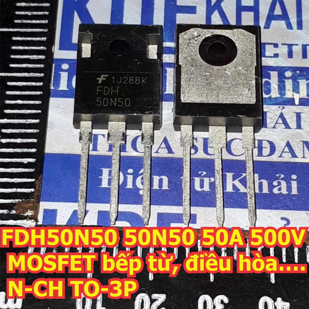 FDH50N50 50N50 50A 500V MOSFET bếp từ, điều hòa…. N-CH TO-3P kde5904