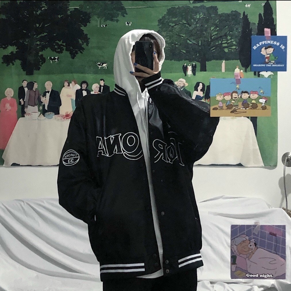 Áo Bomber TQRONA  - Torona Bomber Jacket Black Unisex