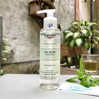 Eucerin Pro ACNE Solution Cleansing Gel Rửa Mặt Da Mụn (200ml)