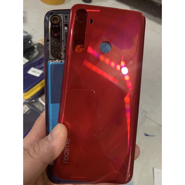 Bộ vỏ full new oppo realme 5 / Realme 5s dùng chung - ( gồm lưng, xương, phím, kính camera)