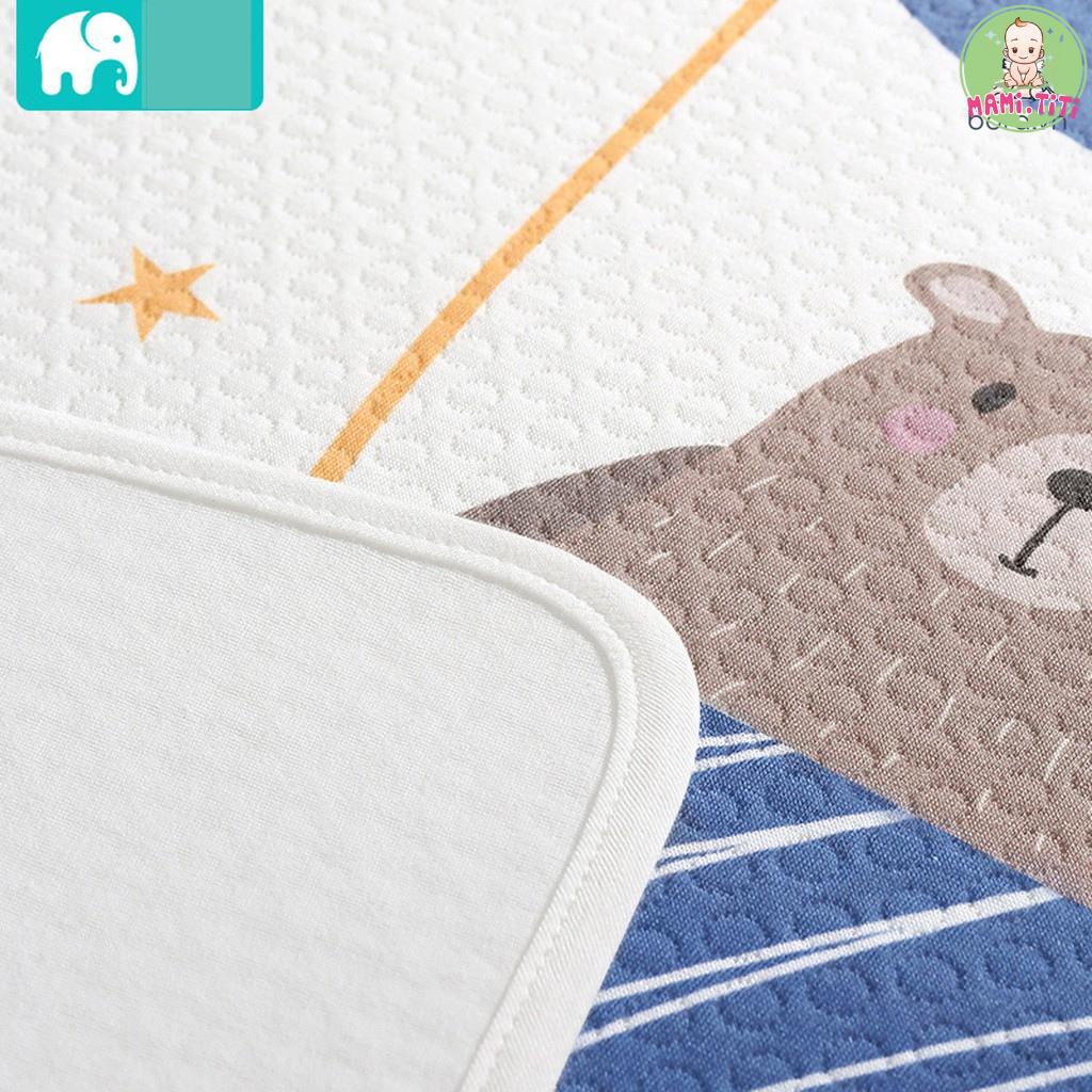 Tấm lót chống thấm cho bé, tấm lót chống thấm 4D thoáng khí [ CÓ THỂ GIẶT TÁ SỬ DỤNG CHO BÉ ]