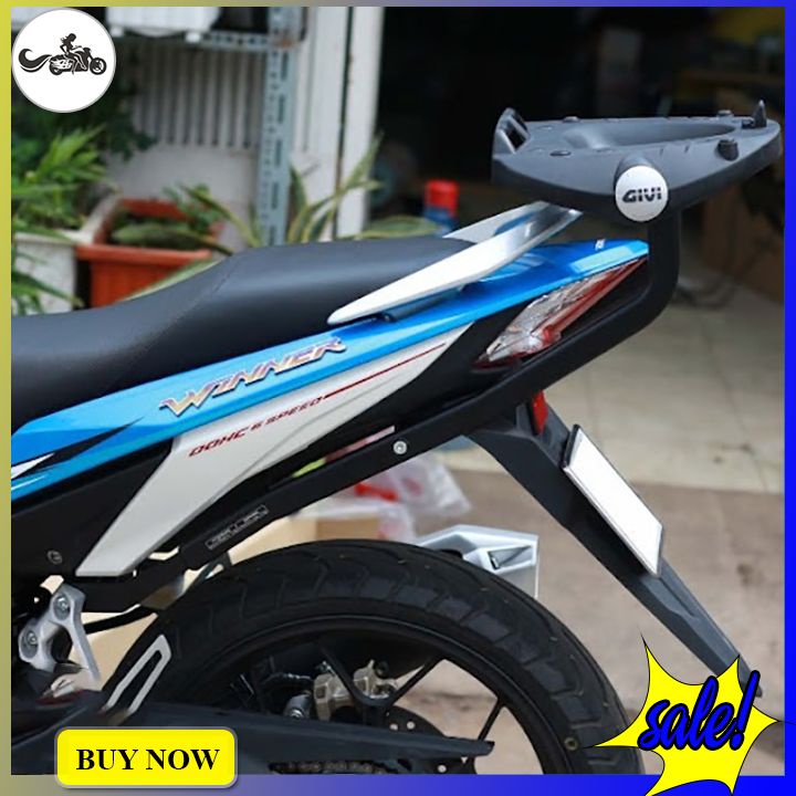 Baga sau GIVI HRV cho xe Winner 150/ Winner X đặc biệt chịu lực cao tặng kèm đế hàng chính hãng BH 2 năm