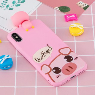For iPhone XR X Xs Max Cute Soft Silicon Phone Case