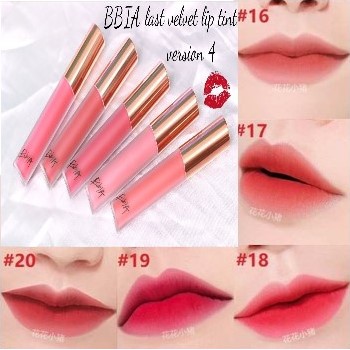 Son kem lì Bbia Last Velvet Lip Tint Version 4 5g (5 màu)