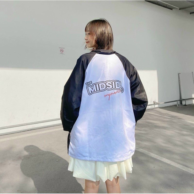 Áo Khoác Dù Chống Nắng TMS.MIDSIDE Cặp Đôi nam/nữ phong cách Hàn Quốc Unisex Form Rộng Jacket Ulzzang - Sumon Shop