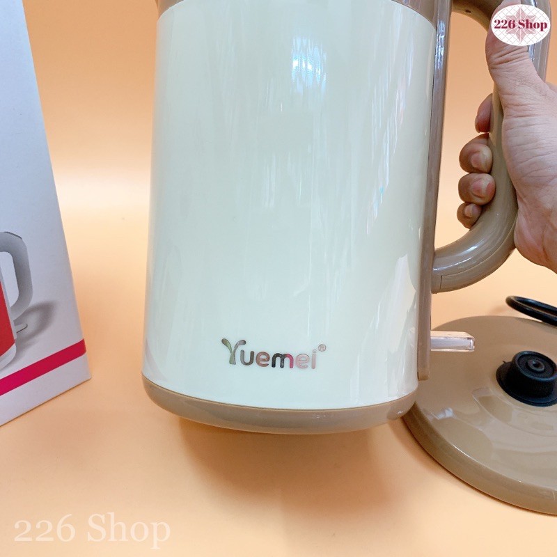 Ấm đun siêu tốc 2 lớp inox 304 Yumei 2,5 lít . Bảo hành 12 tháng