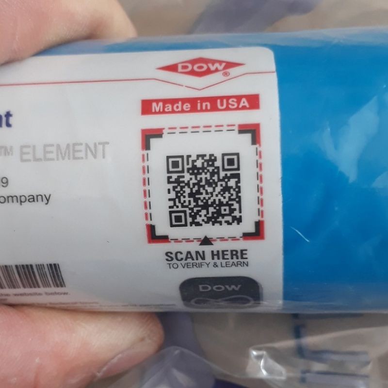 Lõi lọc nước  RO dow Filmtec chuẩn xịn, check code