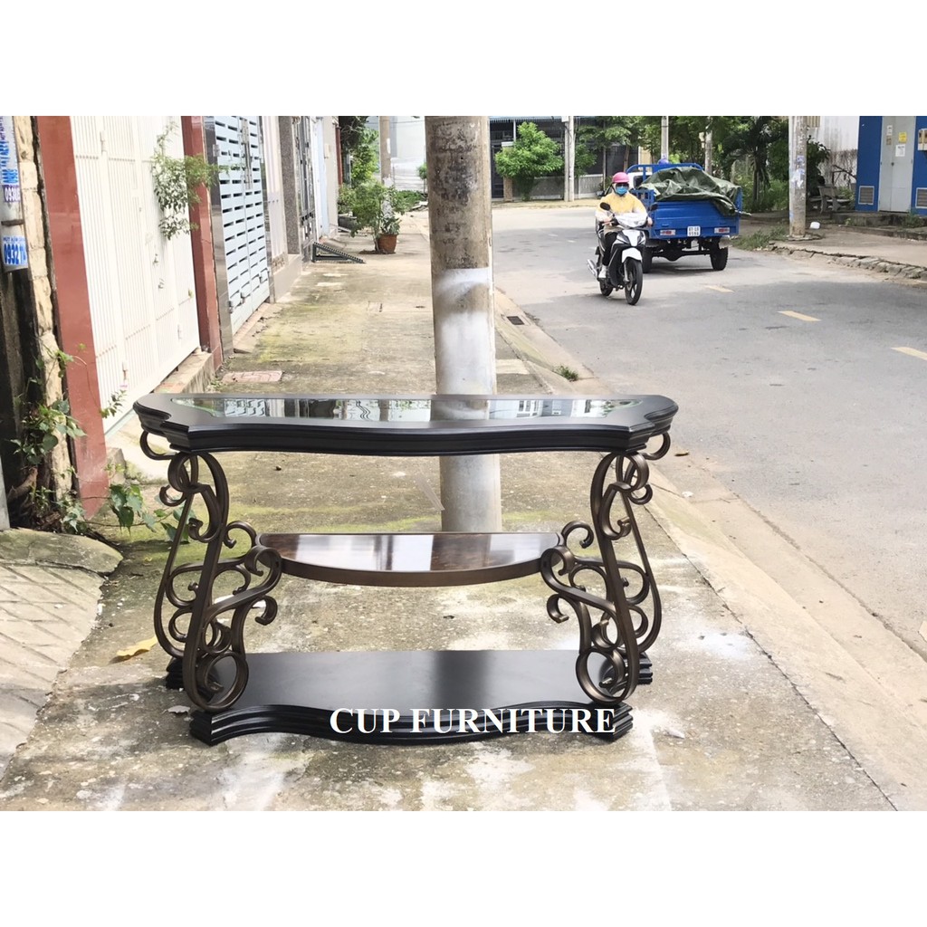 Bàn console Standard Living 2 tầng D137 x R50 x C78cm