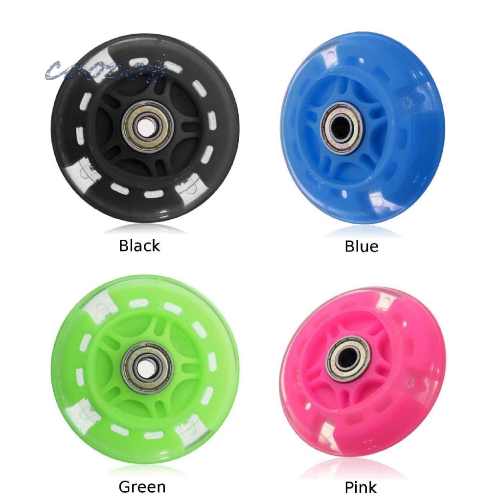 Bánh Xe PU 80x2.2cm 80mm Có Đèn Nhấp Nháy Dành Cho Xe Scooter