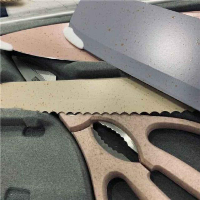 BỘ DAO NHÀ BẾP SẮC MÀU SIÊU SẮC BÉN Kèm 📷📷