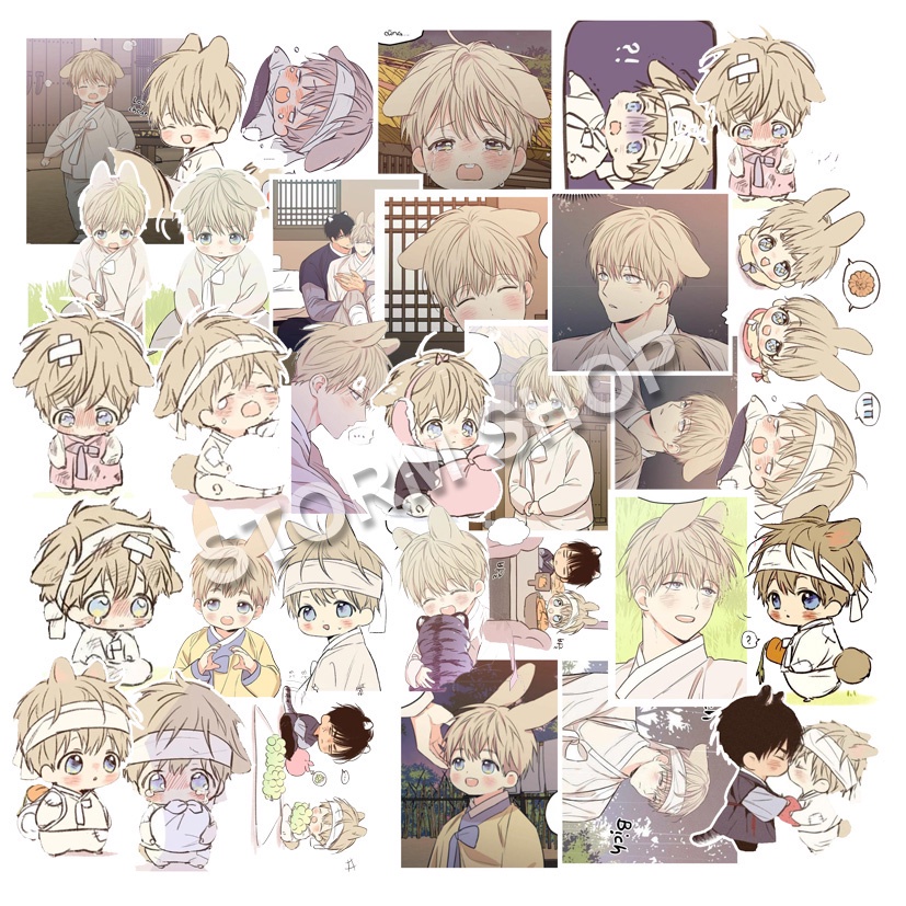 Sticker/ Hình dán anime No Love No Zone