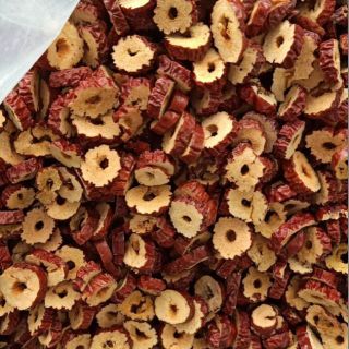 Táo lát - táo đỏ khô thái lát - 500gr