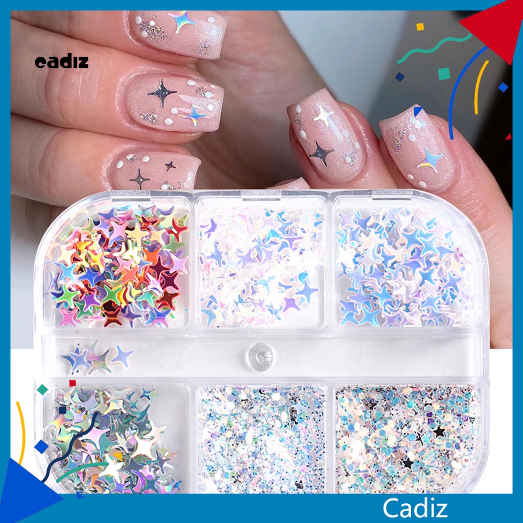 Phụ Kiện Kim Sa Lấp Lánh Trang Trí Móng Tay Thân Thiện Với Môi Trường