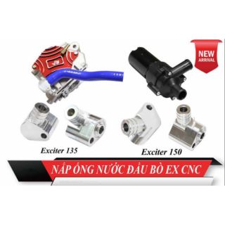 Cục nhôm đầu bò ex135 150 gắn bơm nước điện