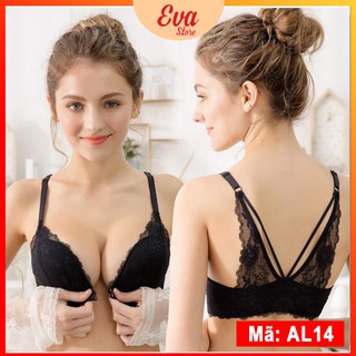 Áo Lót Ren Không Gọng Mút Dày Cánh Tiên Cao Cấp_EVASTORE_AL14