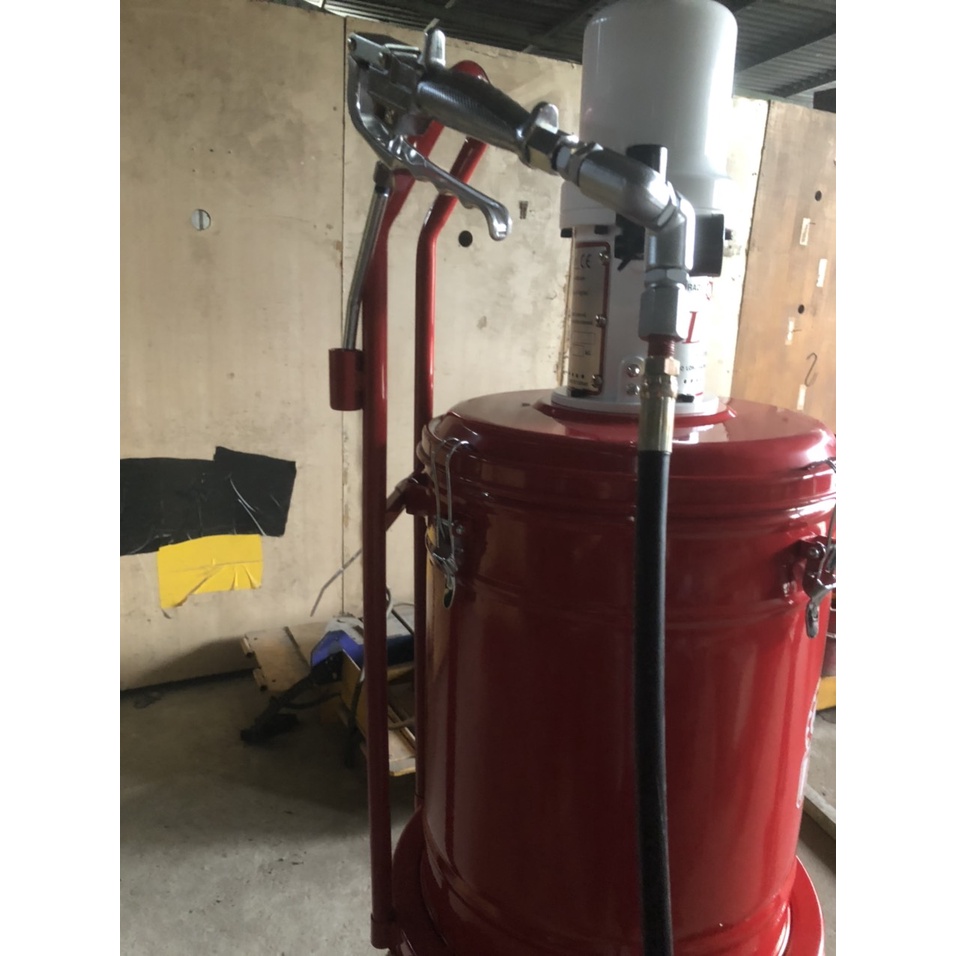 Thùng bơm mỡ,Máy bơm mỡ bò bằng khí nén Jolong A65G