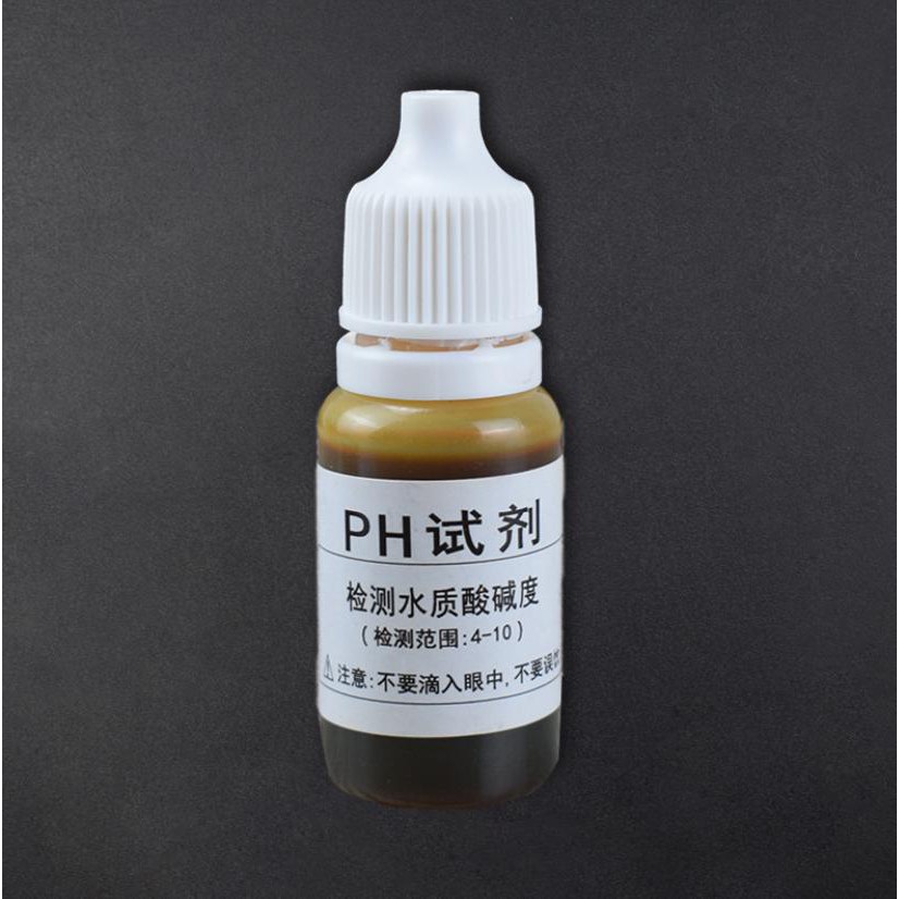 Combo 4 dung dịch đo độ ph 10ml tặng kèm bảng màu