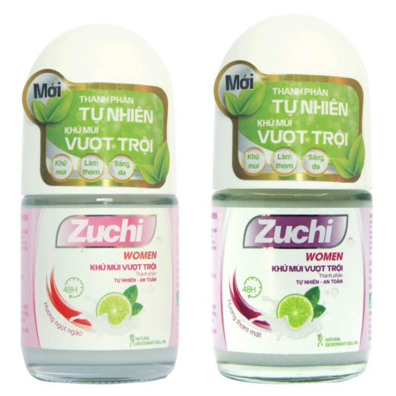 (25ml) Lăn khử mùi thảo dược Zuchi Women - Dược phẩm Hoa Linh