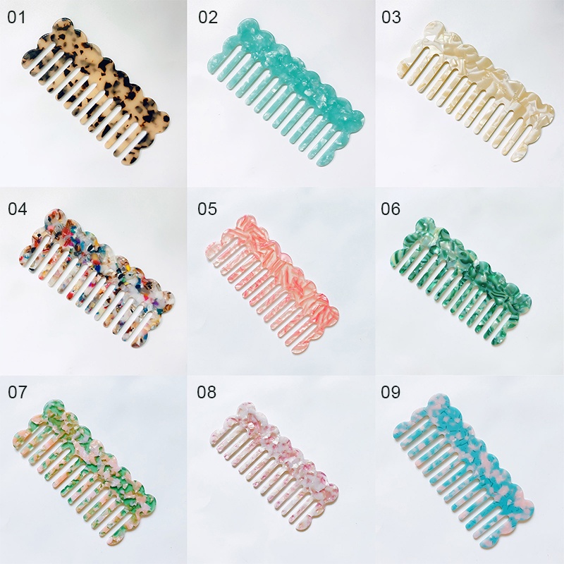 Lược Chải Tóc Chống Tĩnh Điện Họa Tiết Da Báo Thời Trang