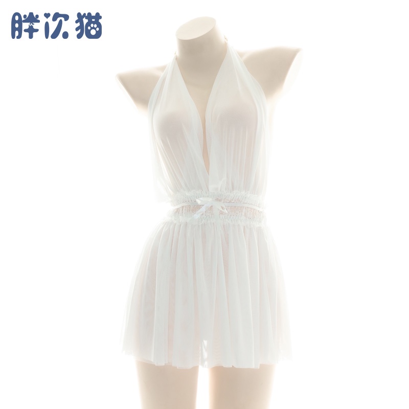 Đầm Ngủ Hai Dây Vải Voan Xuyên Thấu Phong Cách Hy Lạp Quyến Rũ | BigBuy360 - bigbuy360.vn