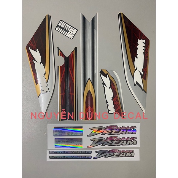 Bộ tem  Super Dream đời 2010_ NguyenDungdecal