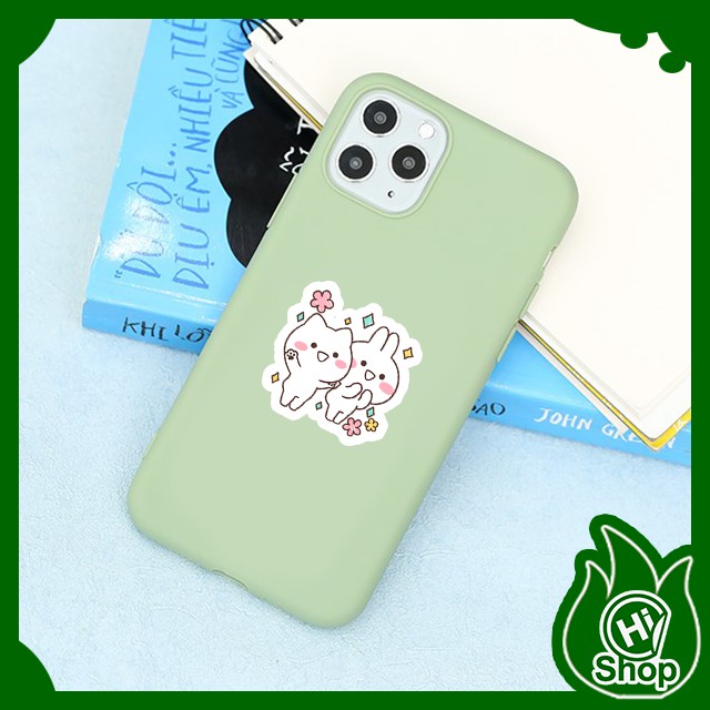 [Bộ 40 Sticker] Hình Dán Sticker Mimi & Neko | Dán Nón Bảo Hiểm, Điện Thoại, Laptop, Bình Nước