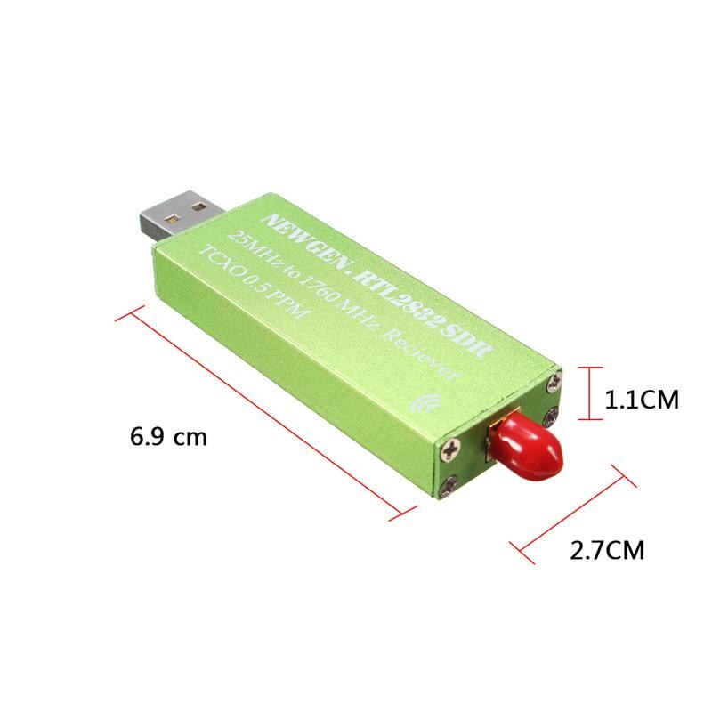 USB RTL-SDR DVB-T dongle RTL-SDR RTL SDR Receiver AM/NFM/FM/DSB/USB/LSB/CW RTL2382U R820T2 RTL-SDR DONGLES