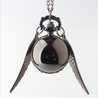 Đồng hồ nam Quartz vỏ hợp kim mạ màu đen trơn, vàng đồng và trắng bạc với đôi cánh chim