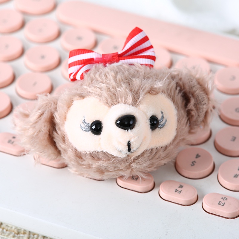 Móc Khóa Hình Búp Bê Nhồi Bông Dễ Thương