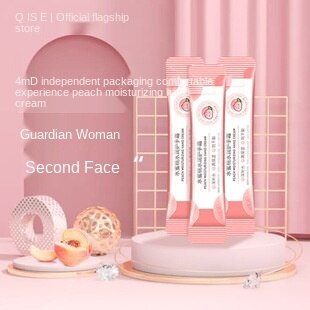 Hộp 20 gói kem dưỡng da tay Đào Qise làm trắng mờ thâm sạm, Set 20 kem dưỡng trắng da tay Qise chiết xuất Đào dưỡng ẩm