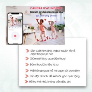 Camera Wifi Icat Indoor(trong nhà)