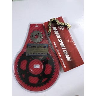 Bộ Nhông Sên Dĩa REDLEO Exciter 135 ( 14- 39/40 )