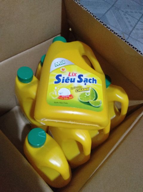 NƯỚC RỬA CHÉN LIX SIÊU SẠCH NGÁT HƯƠNG CHANH