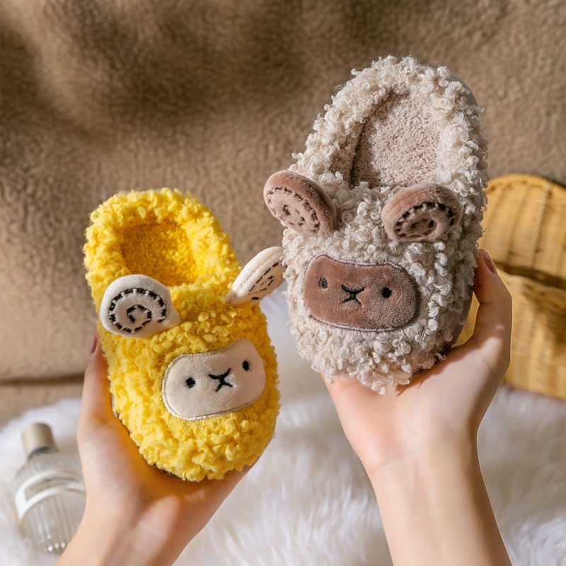 Dép bông đi trong nhà dễ thương cho bé