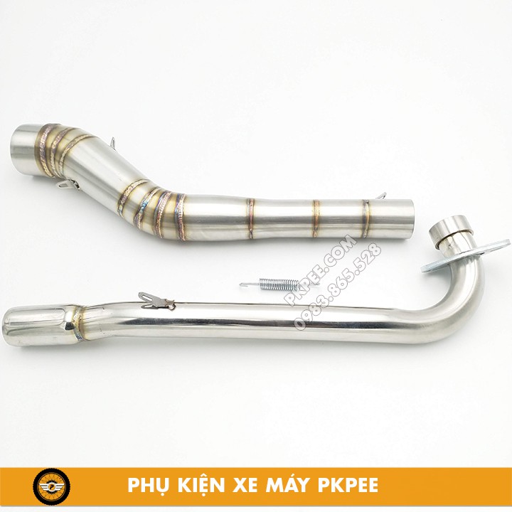 Cổ Pô 2 Khúc Inox 304 S110, RSX110, Blade 110