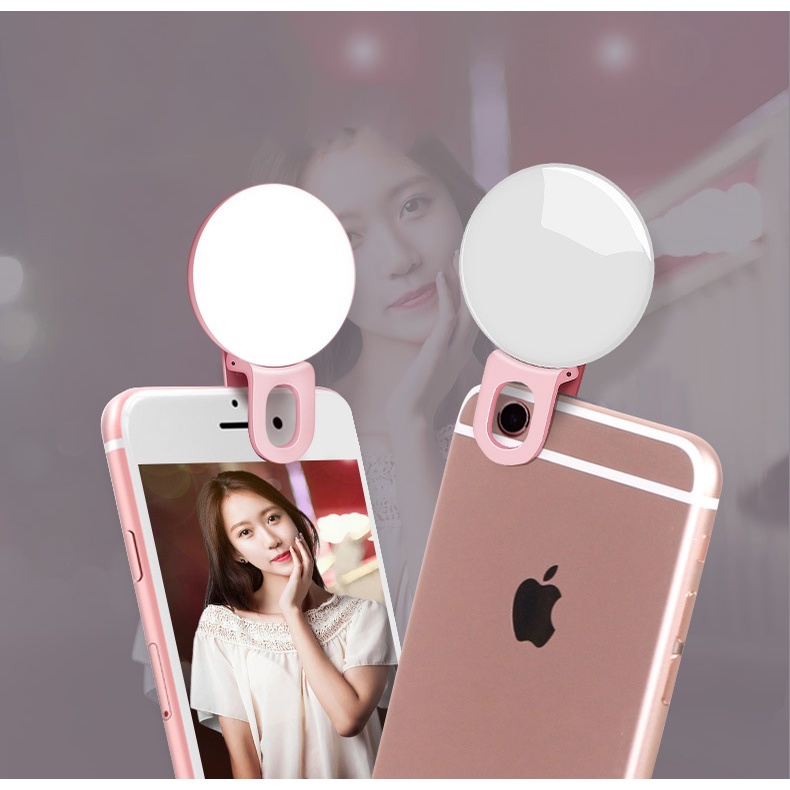Đèn Led Selfie cho điện thoại siêu sáng phong cách Hàn Quốc