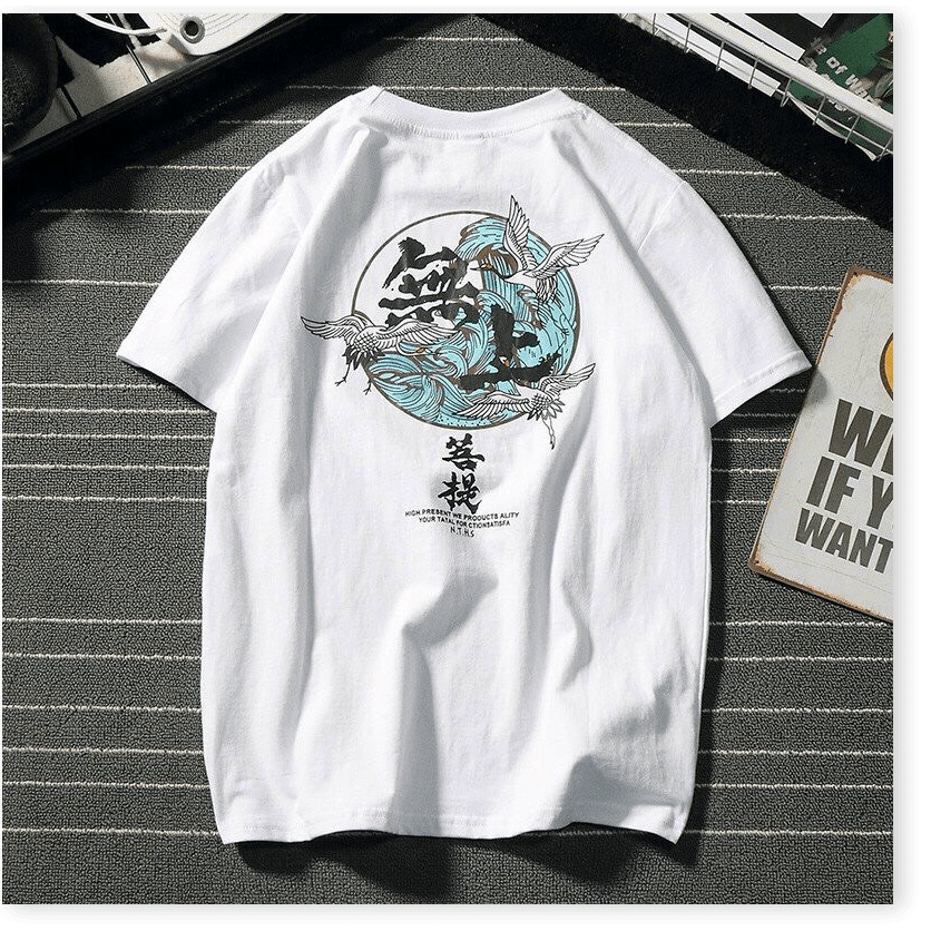 ÁO THUN TRẮNG CHỨ TRUNG QUỐC CHẤT ĐẸP , COOL NGÀU CHO GIỚI TRẺ THỜI TRANG LANA FASHION