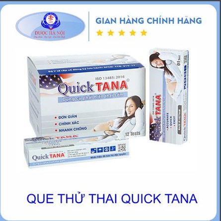 QUE THỬ THAI QUICK TANA (hộp 1 que)