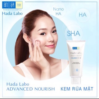 Kem rửa mặt Hadalabo 25g - 80g