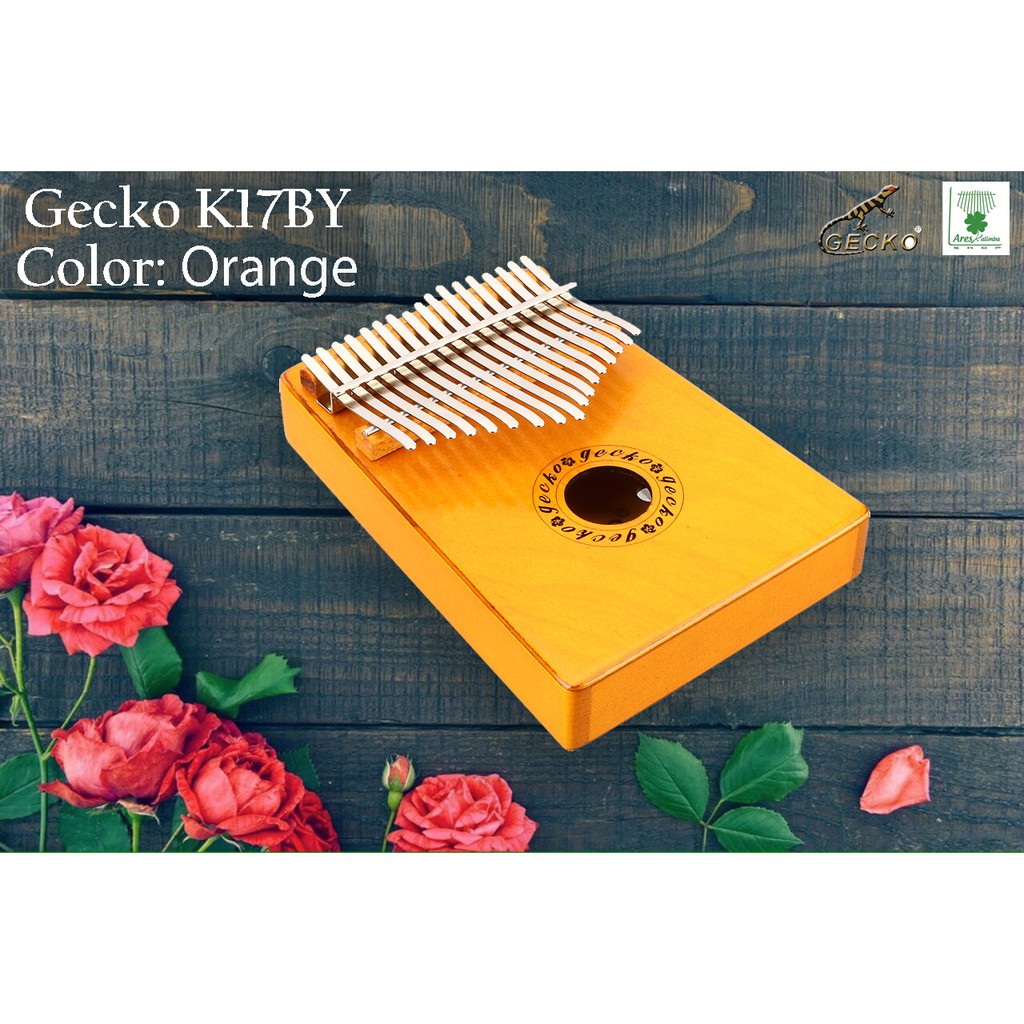 Kalimba Gecko Sắc Màu Chính Hãng 100% - Tặng Full Phụ Kiện - Giáo Trình Tự Học