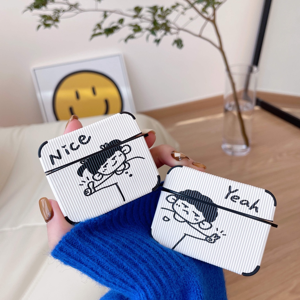 Ốp Hộp Đựng Tai Nghe Nhét Tai Bằng Da Cho compatible AirPods3 compatible AirPods 3rd) compatible AirPods3 compatible AirPods3 Pro compatible AirPods2Gd