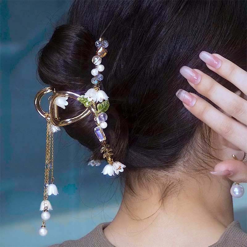 Kẹp Tóc Mạ Vàng Thời Trang Hàn Quốc 2022