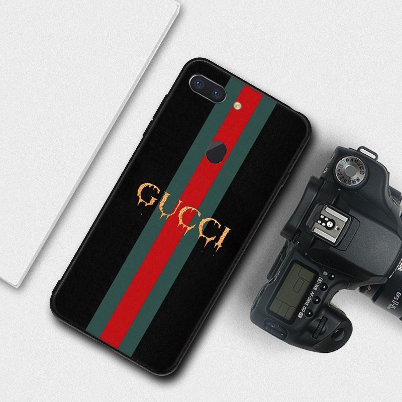 Ốp điện thoại silicon mềm phong cách Gucci cho Oppo F5 F7 F9 F11 Pro R9 R9S R15 R17 Pro