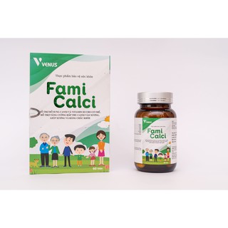 Sản phẩm bổ sung canxi - fami calcl